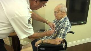Local World War II Veteran receives 3 bronze stars 60 years later