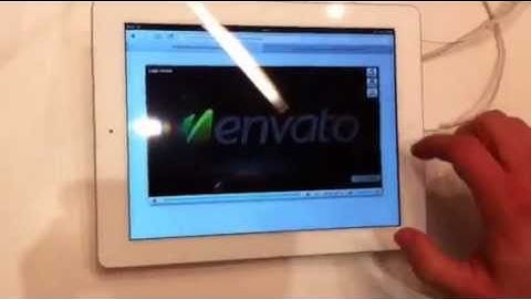 HTML5 Video Player & Gallery / CodeCanyon / iPad test 2