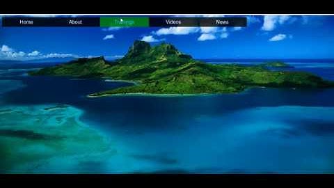 How to Make Beautiful Glass Style Navigation DropDown Menu In HTML & CSS