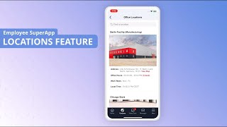 Employee SuperApp Features: Locations