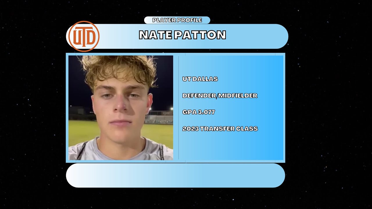 Nate Patton vs LeTourneau (UT Dallas, 3.077 GPA, 2023 Transfer) YouTube