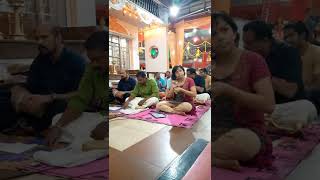 19th Prathishta Dinam celebrations - bhajana on 16th July 2022
