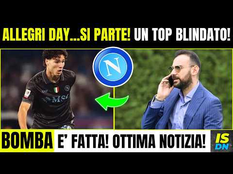 Video Napoli Show! Accordo TrovatoAllegri si Presenta