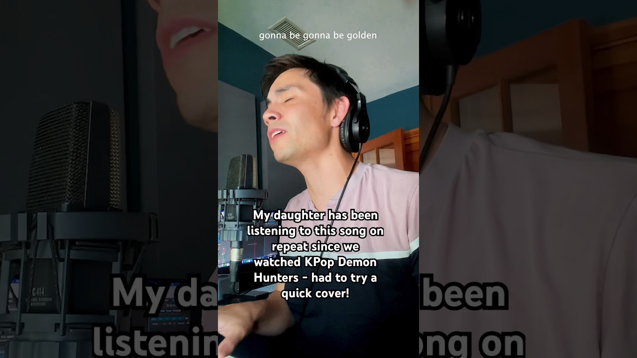 “Golden” from #kpopdemonhunters - live cover (Sam Tsui) #netflix #huntrix #sajaboys #golden #cover