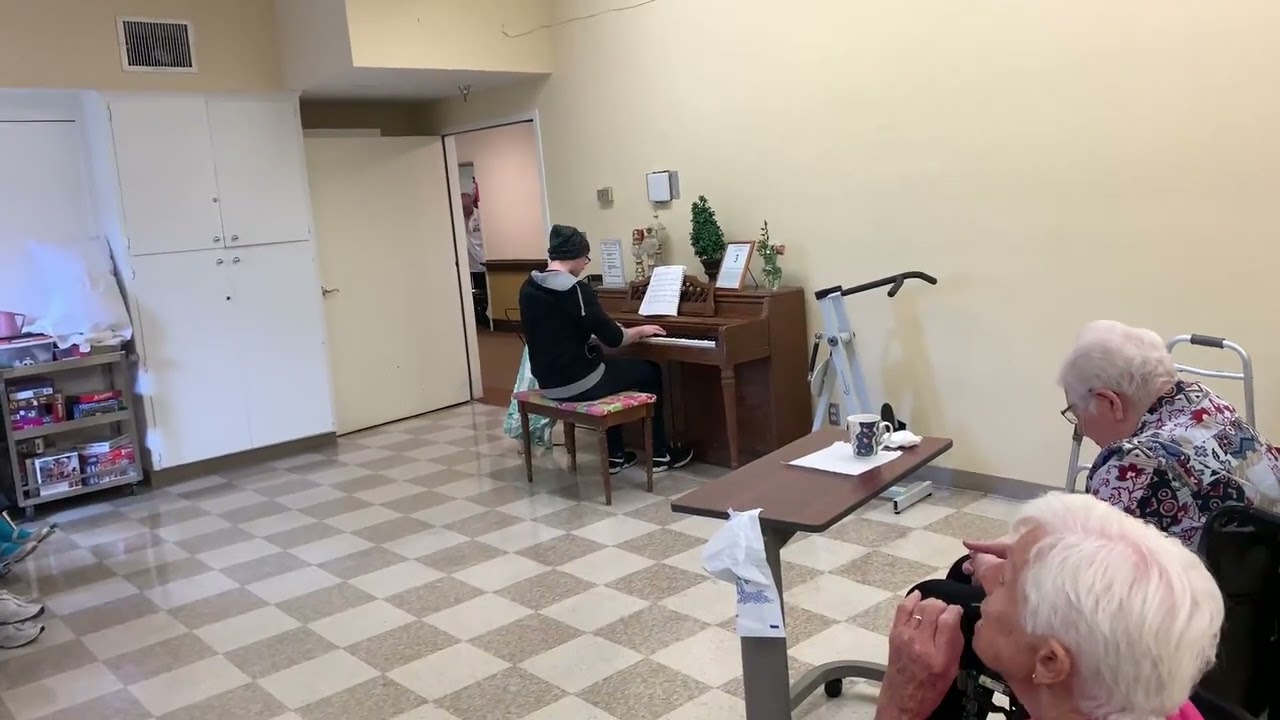 Piano at a Nursing Home YouTube