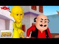 Kartun Lucu | Motu Patlu Dalam Bahasa | Alien Emas | WowKidz Indonesia