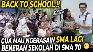 BACK TO SCHOOL. BARU HARI PERTAMA DAH DIMARAHIN !! ANJ*Y