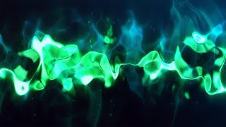 Liquid Metal Green Abstract Background video | Footage | Screensaver
