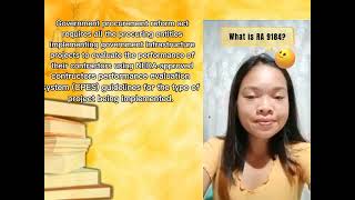 Science Technology & Society | RA 9184 - brief discussion