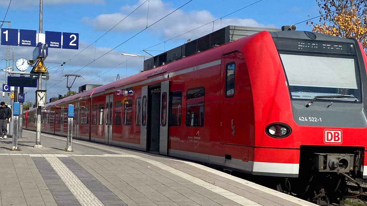 Mitfahrt S7 (ET 424) von Donnersbergerbrücke nach Siemenswerke