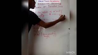 Deductive Proofs 2 (Angles on parallel line)
