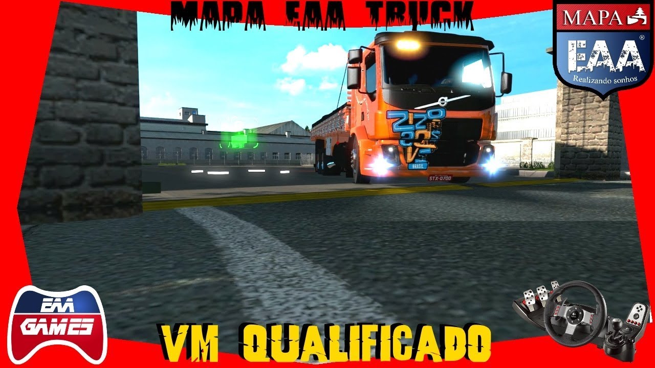 VOLVO VM QUALIFICADO MAPA EAA TRUCK EURO TRUCK