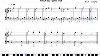 MELODY EXERCISE FROM SMALLWOOD