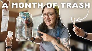 All of the plastic I used trying to do Plastic Free July 2026