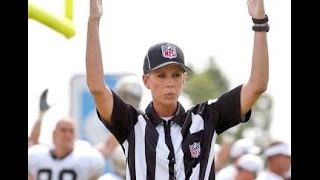 Through the Eyes Of THE REFEREE -  First Woman in NFL/ Sarah Thomas / Line Judge
