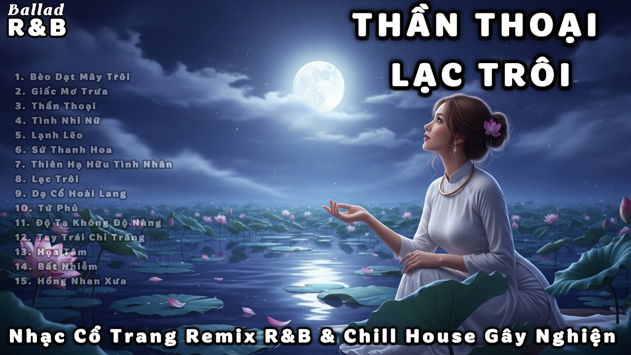 THẦN THOẠI, LẠC TRÔI, BÈO DẠT MÂY TRÔI 🏮  Nhạc Cổ Trang Remix R&B & Chill House Gây Nghiện Nhất