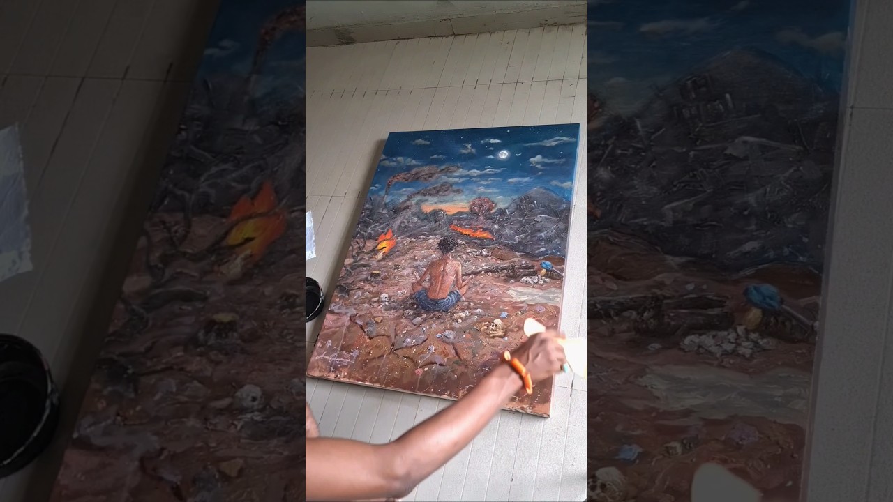 "I still see the moon" 