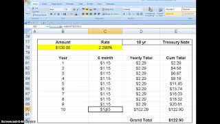 10 Year Treasury Note Calculations Demystified, And Discussion On Investing!