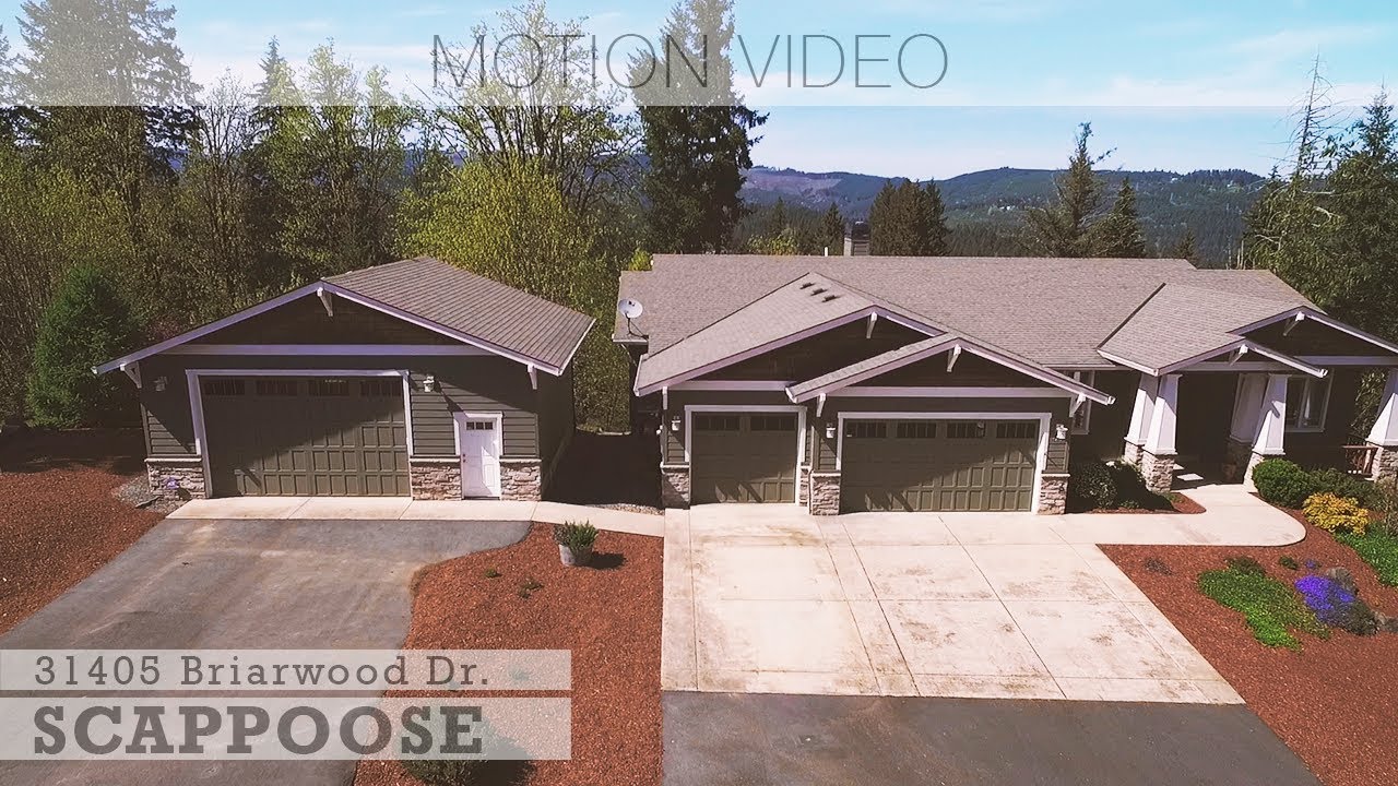 Oregon Real Estate Video Tour 31405 Briarwood Dr, Scappoose YouTube