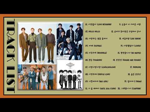 [Kpop] FT아일랜드 (FT Island) 노래모음  : BEST 22 곡 - 2021  [연속재생]