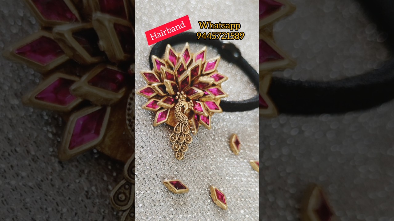 Hairband making video 