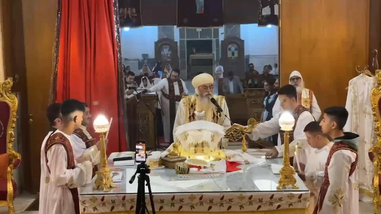 قسمة - ايها الابن الوحيد الاله الكلمة الذي احبنا - بصوت الانبا انطونيوس مطران الكرسي الاورشليمي