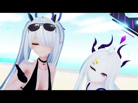 [Blue Archive]   HIMEHINA - Heart Pie Dancehall  [Sorasaki Hina, Shiromi Iori]  [MMD]