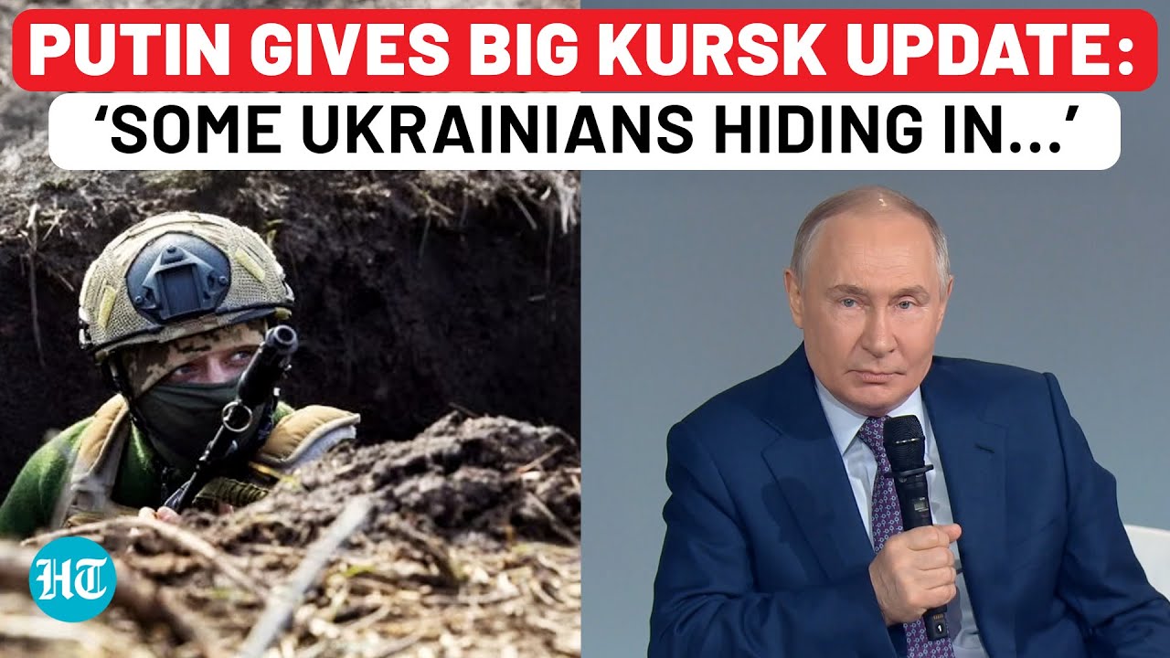 Putin Bashes Europe Over Ukraine War, Gives This Major Update On Kursk Fighting | Russia