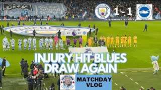 Thumbnail for Man City 1-1 Brighton | Matchday vlog | Injury hit Blues draw again