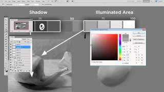 Photoshop rendering techniques tutorial Creating Realistic Surfaces Contrast