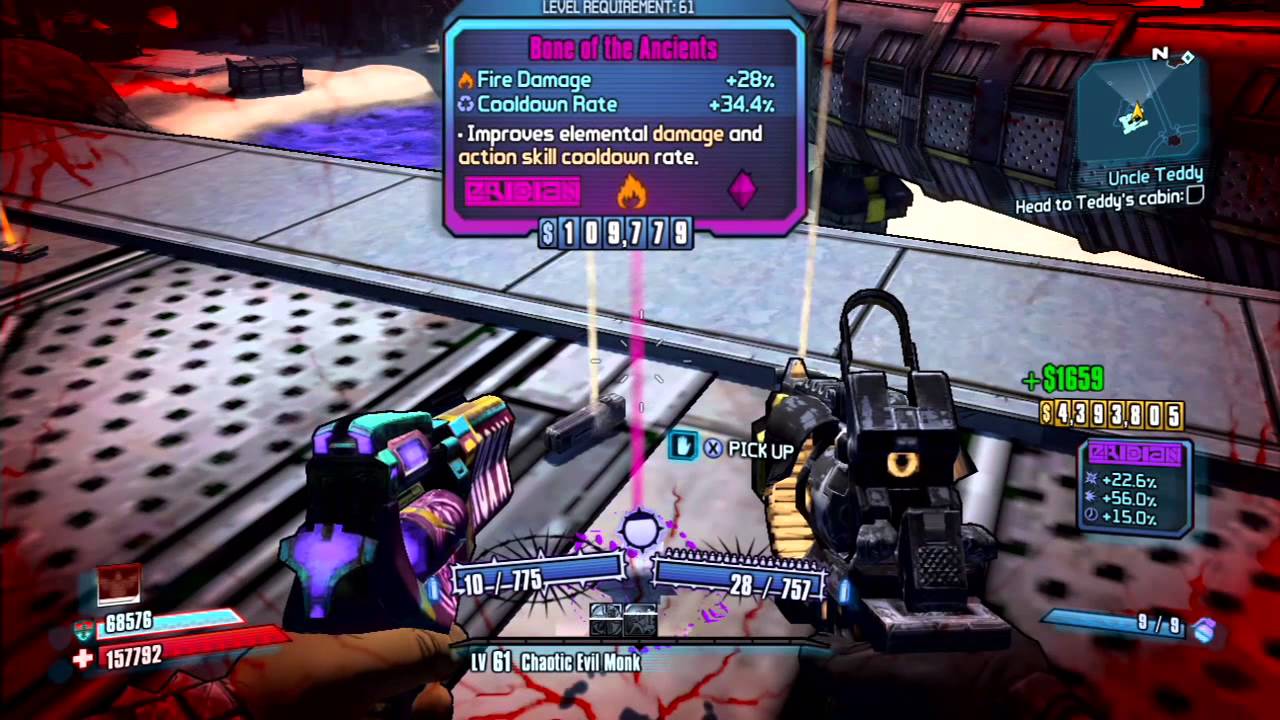 Legendary Shield Farming UVHM Level 61 Bee and Bone of the Ancients Drop