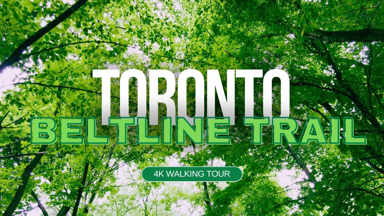 Toronto Beltline Trail | Toronto, Ontario Canada | 4K Walk