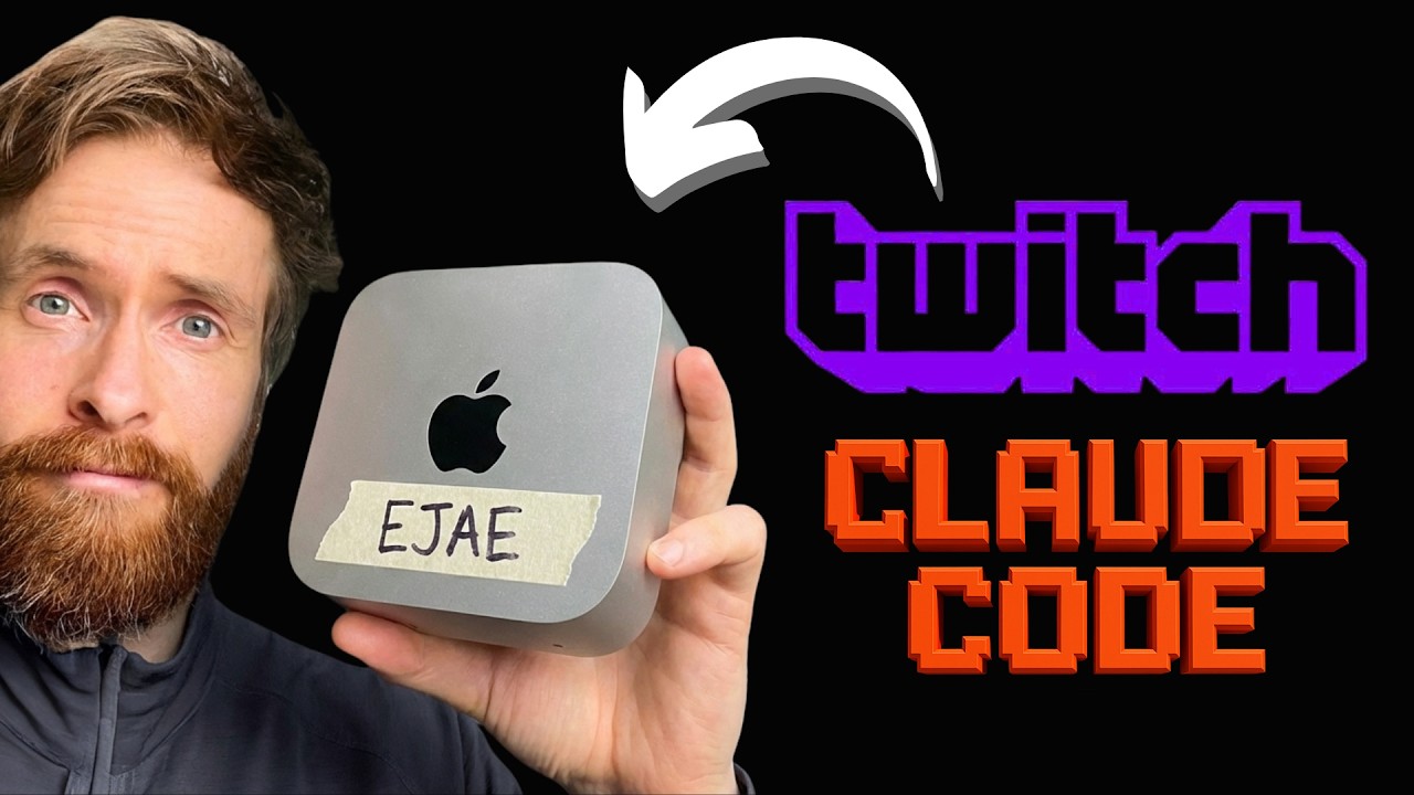 Claude Code AI Agent Controls Claude Code On Twitch