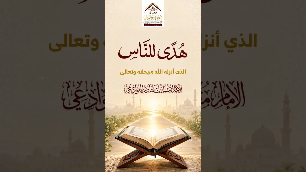 هدى للناس #الإمام_الوداعي #قران #راحة_نفسية #هدى_للناس