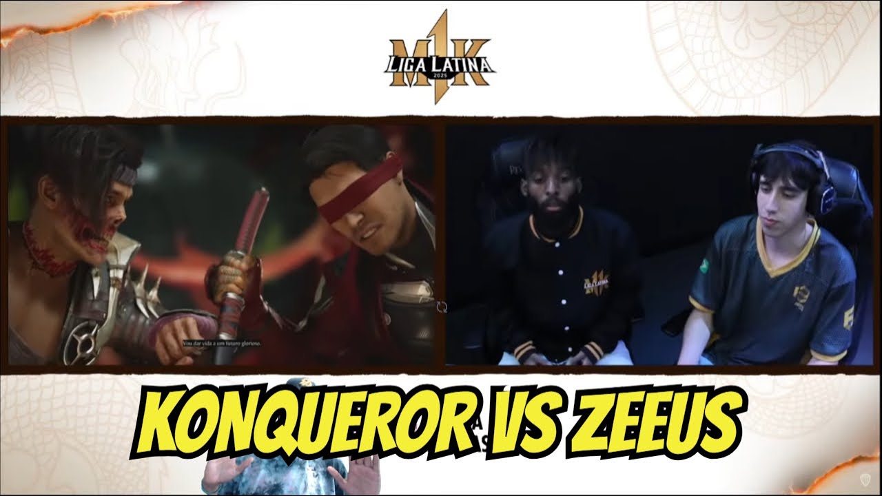 MK1: ZEEUS VS KONQUEROR | Havik vs Kenshi | Brasil Finals Mortal Kombat 1