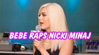 Bebe Rexha Raps Nicki Minaj's \