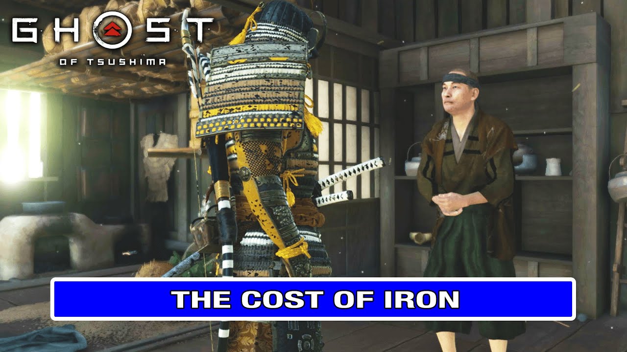 THE COST OF IRON Ghost of Tsushima Walkthrough [PS4 Pro] YouTube