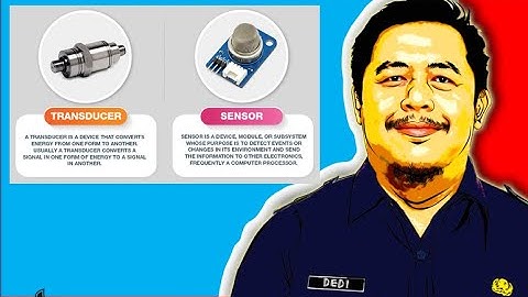 SENSOR dan TRANSDUCER
