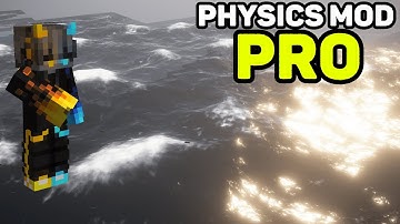 How to install  physics mod PRO for free in Minecraft