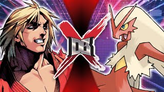 Ken Vs Blaziken Street Fighter Vs Pokémon Dbx