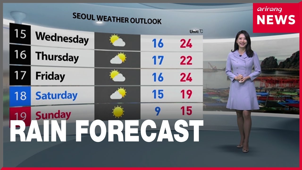 [Weather] More rain through this week, cooler highs in south - YouTube