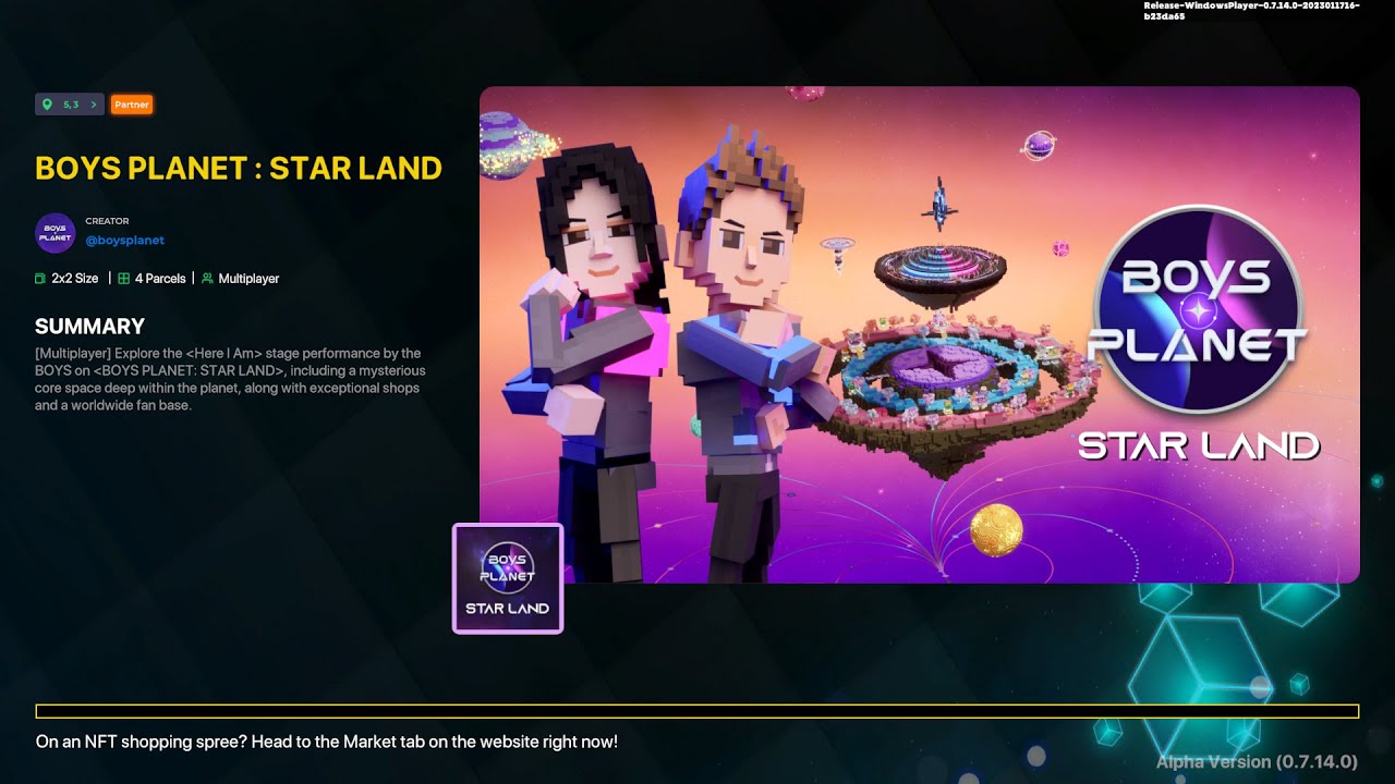 BOYS PLANET: Star Land - All Quests Walkthrough Gameplay the Sandbox
