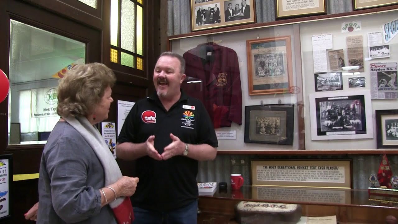 Sallyanne Atkinson opens the 30th Anniversary Special exhibit at the Kingaroy Museum: + other bits