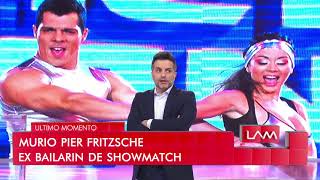 Lamentamos la muerte de Pier Fritzsche, ex bailarín de Showmatch