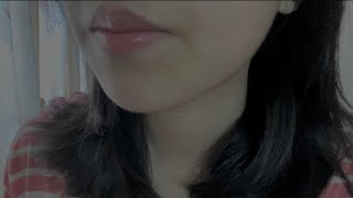 ASMR lens licking & mouths sounds
