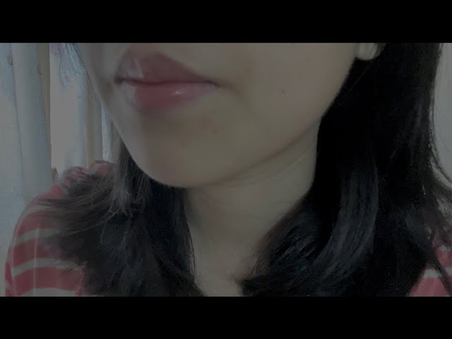 ASMR lens licking & mouths sounds