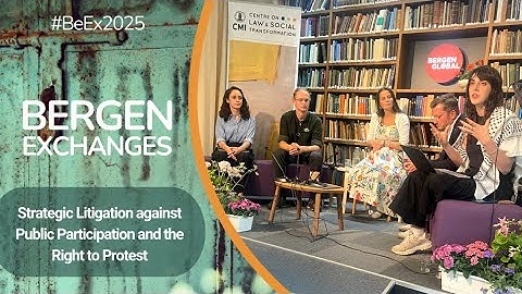 Strategic Litigation against Public Participation and the Right to Protest