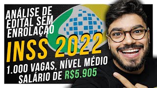 ANÁLISE EDITAL INSS 2022 EM 10 MINUTOS SEM ENROLAÇÃO! screenshot 5