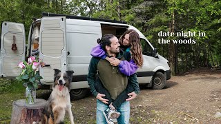 VAN LIFE | A Simple Life In the Woods (off-grid & intimate)