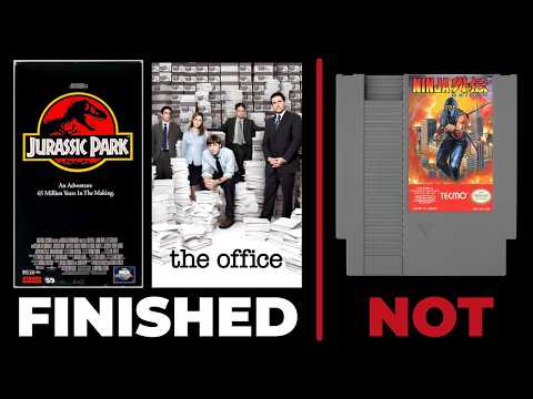 Why We Finish Everything Except Games
